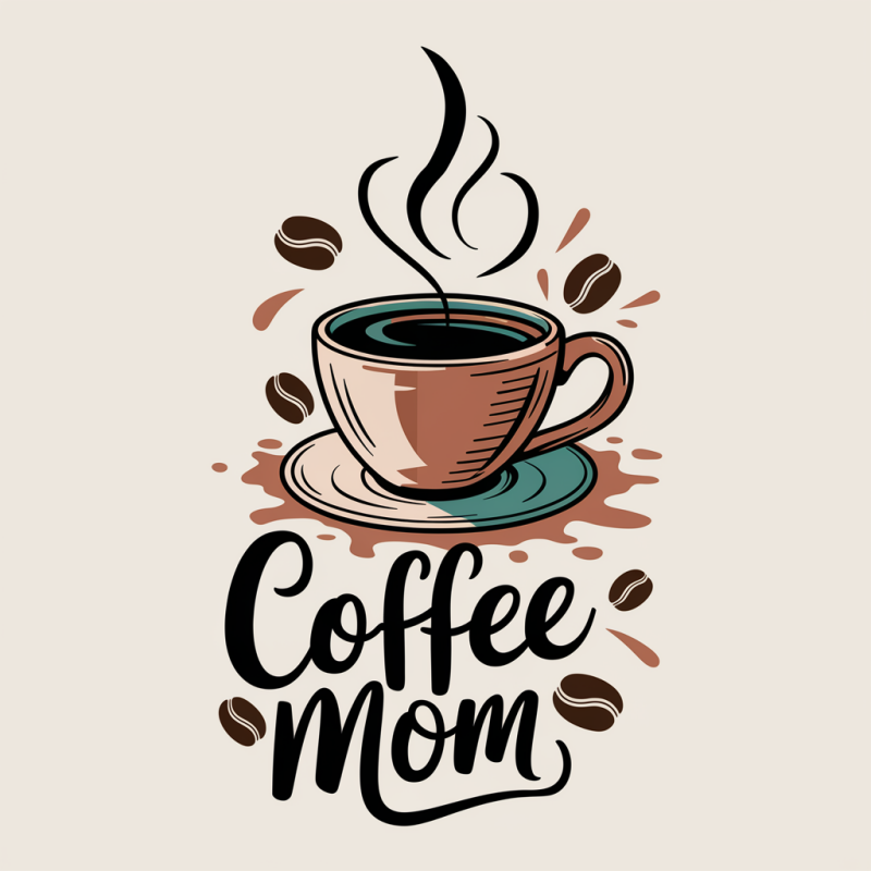 Coffee Mom Graphic T-Shirt