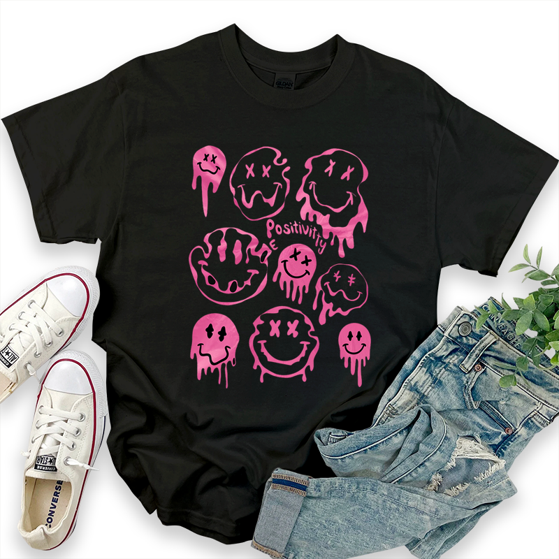 Smiley Face Positivity T-Shirt