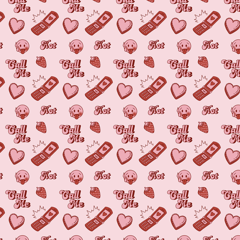 Valentine's Day Casual Pattern Button-Down Shirt