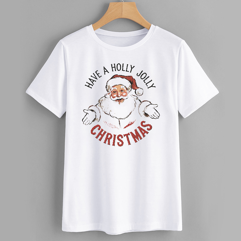 Christmas Santa Claus Graphic T-Shirt