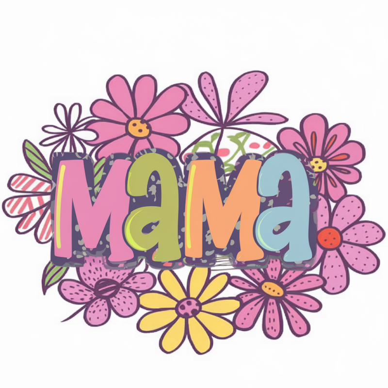 Floral Mama Graphic T-Shirt