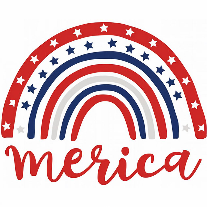 Independence Day Graphic Top America T-Shirt