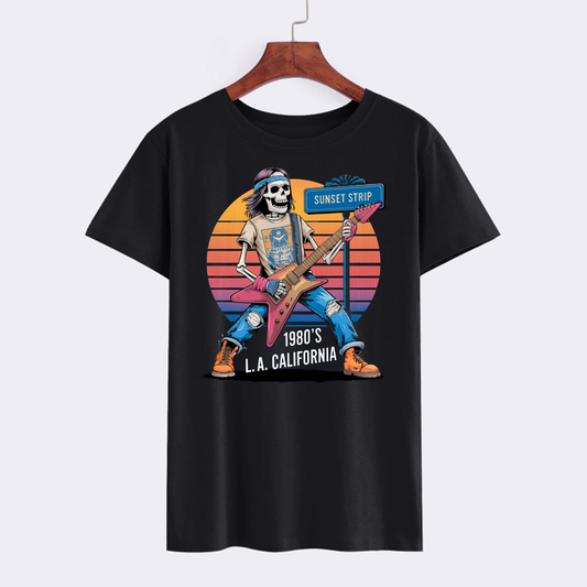 1980's L.A. California Sunset Strip Rock T-Shirt