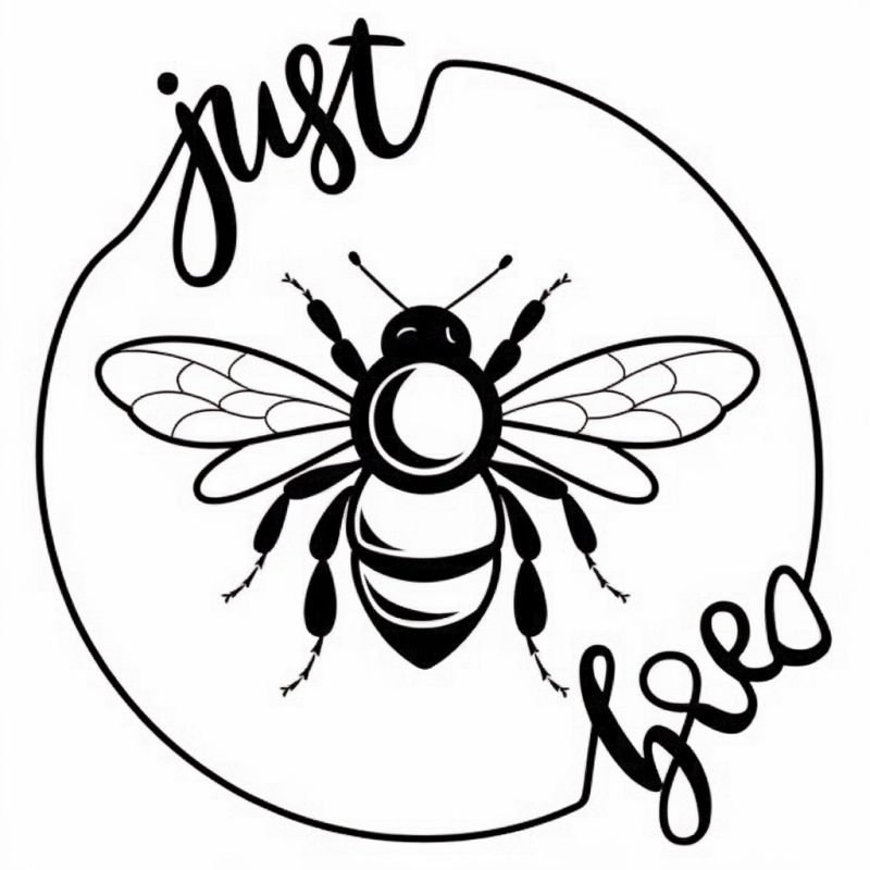Just Bee Free Graphic T-Shirt