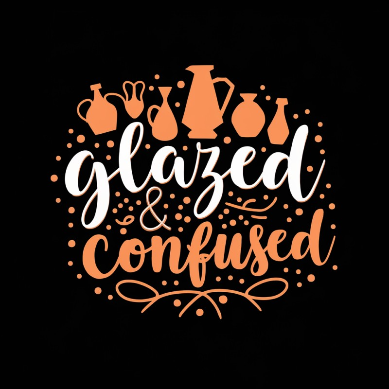 Glazed and Confused Funny Pottery T-Shirt