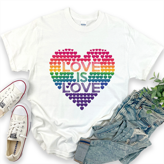 Love is Love Pride Themed Graphic Top