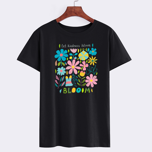 Floral Kindness Bloom Graphic T-Shirt