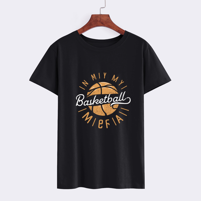 Basketball Graphic T-Shirt for Sports Enthusiasts