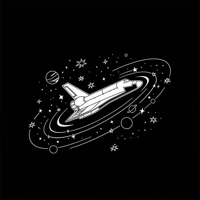 Space Pattern T-Shirt