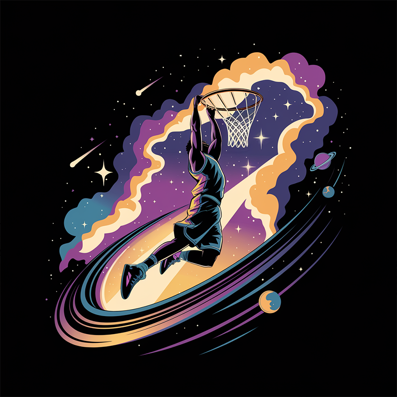 Space Pattern T-Shirt