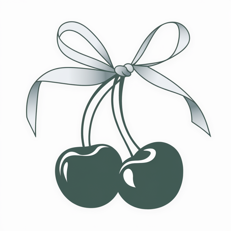 Charming Cherry Graphic T-Shirt