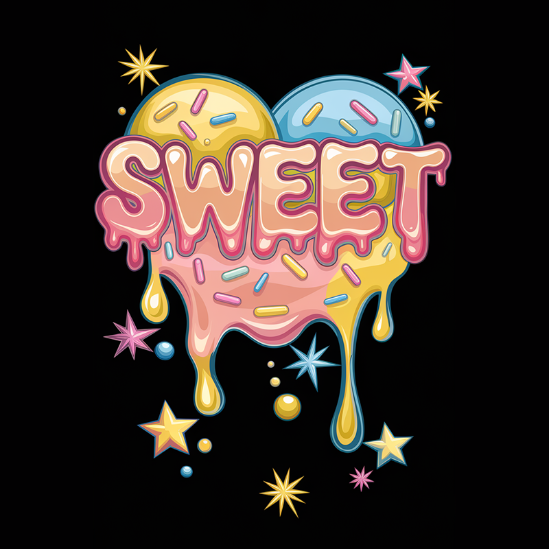 Sweet Heart Candy Valentine's T-Shirt