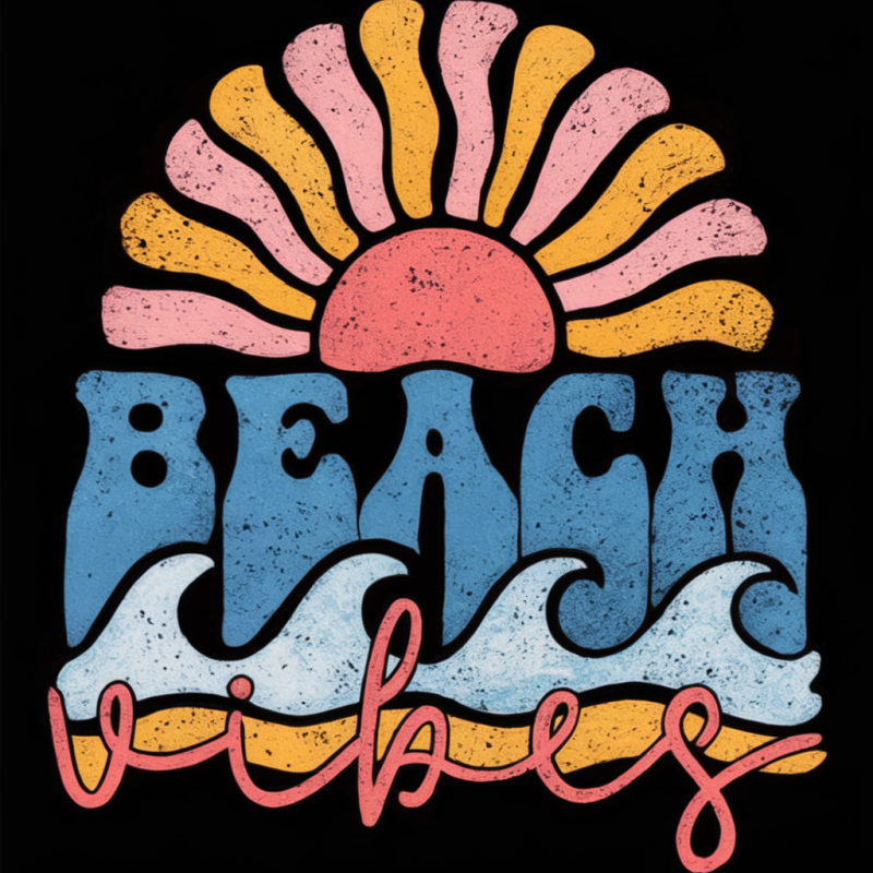Beach Vibes Graphic T-Shirt