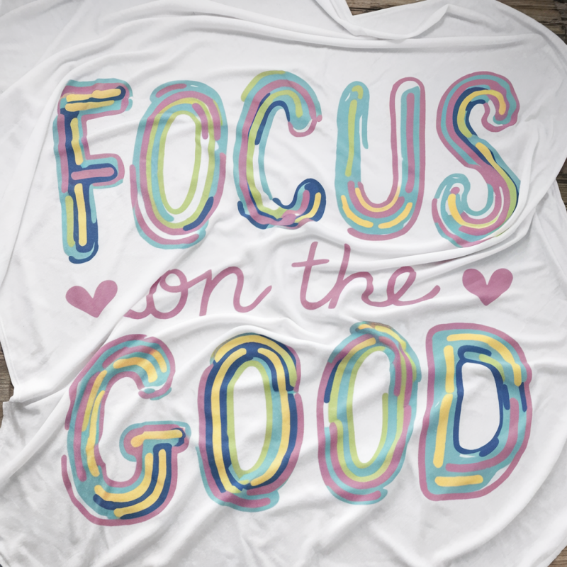 Focus on the Good Motivational T-Shirt