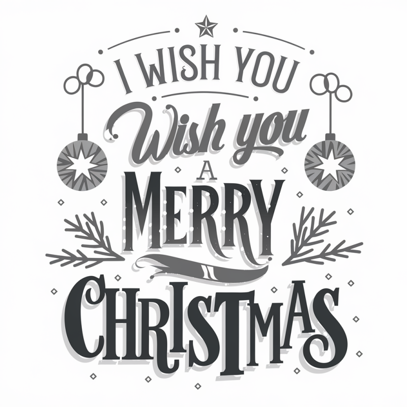 Merry Christmas Graphic Tee for Holiday Celebrations