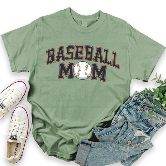 Baseball MOM Pattern Top