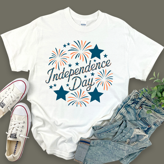 Independence Day Pattern Top