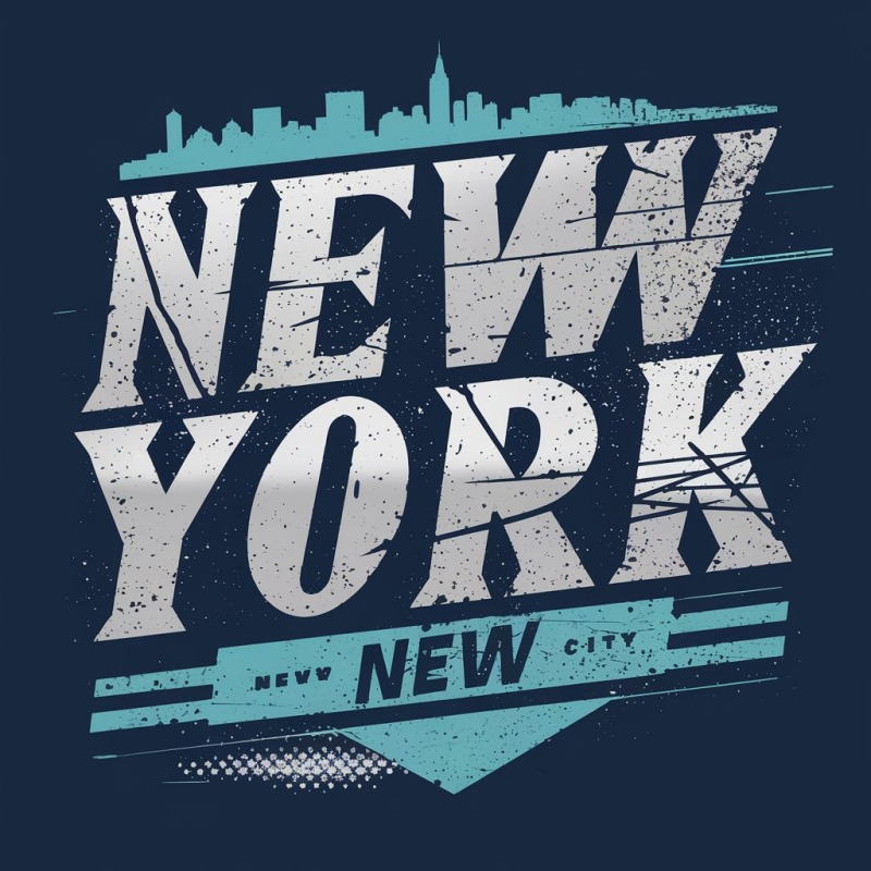 New York Graphic Tee - Urban Style Black T-Shirt