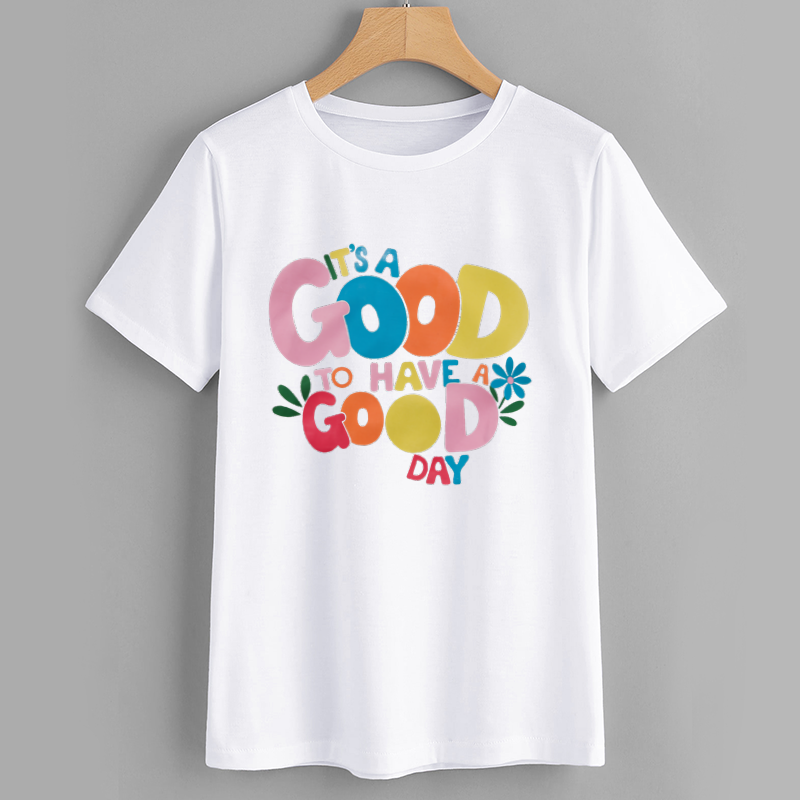 It's a Good Day Graphic Tee - Positive Message Casual Shirt