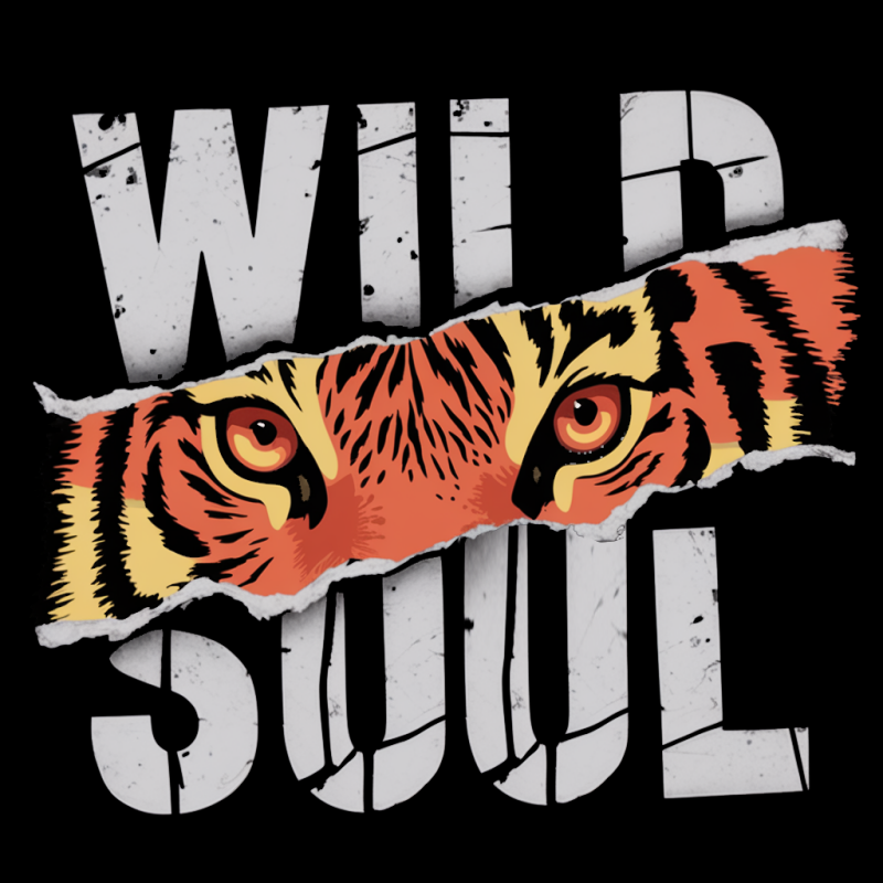 Wild Soul Tiger Graphic T-Shirt