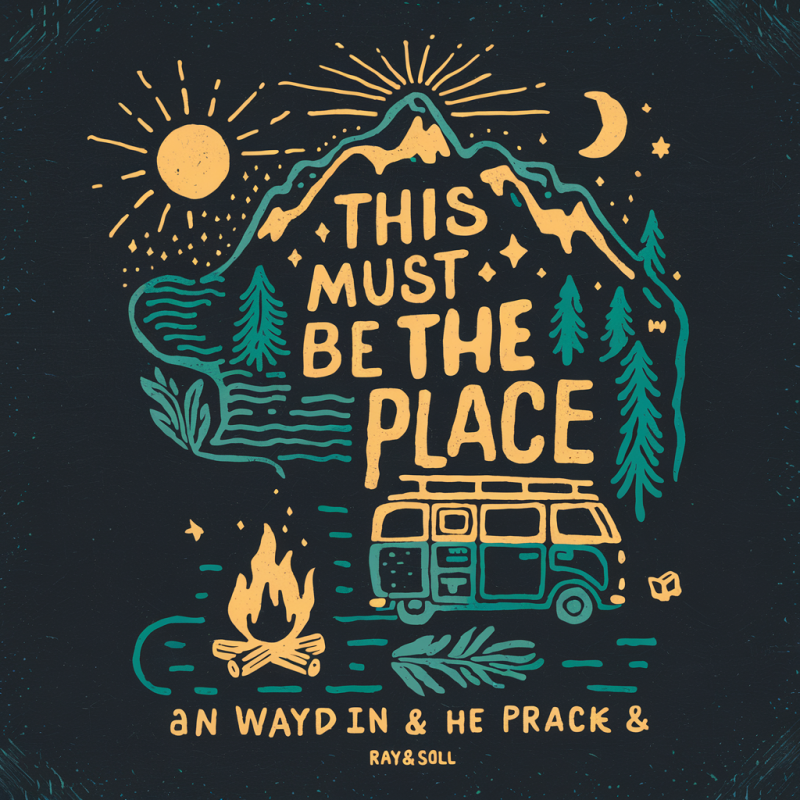 Adventure Awaits Graphic T-Shirt - This Must Be The Place