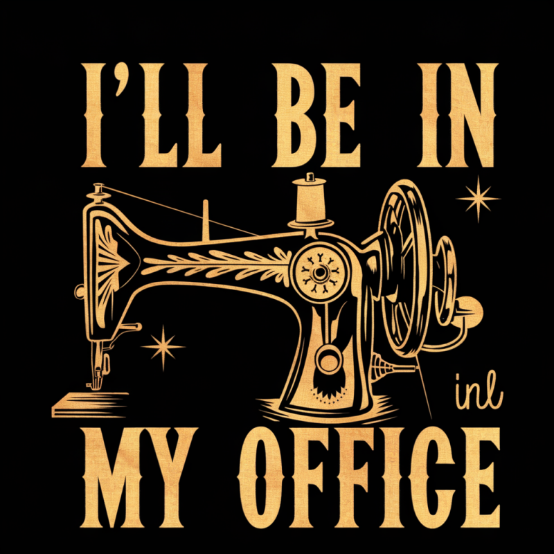 Sewing Machine Office T-Shirt