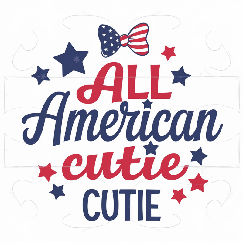 All American Cutie Graphic T-Shirt
