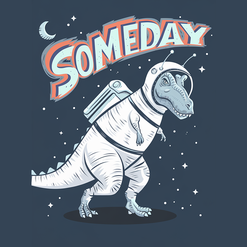 Dinosaur Space Adventure T-Shirt