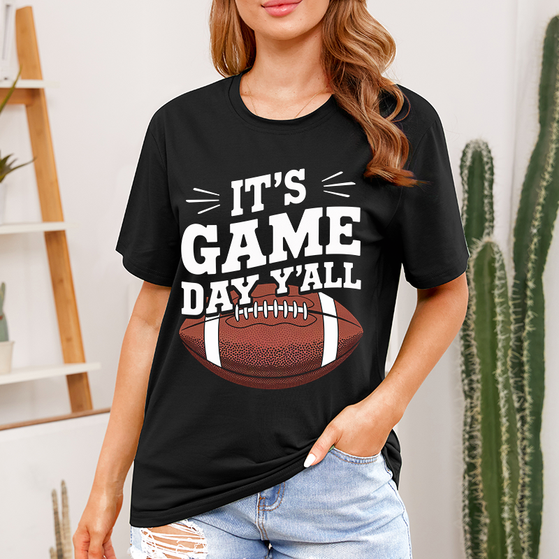 It's Game Day Y'all Super Bowl T-Shirt