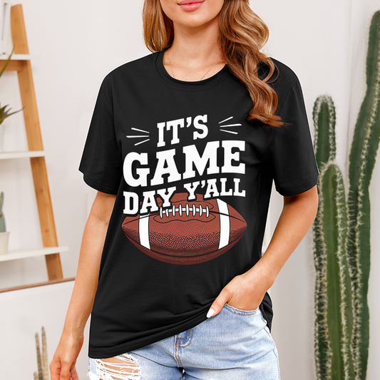 It's Game Day Y'all Super Bowl T-Shirt