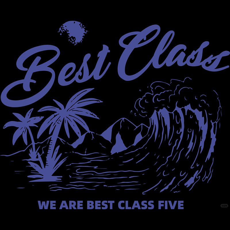 Best Class Graphic Black T-Shirt