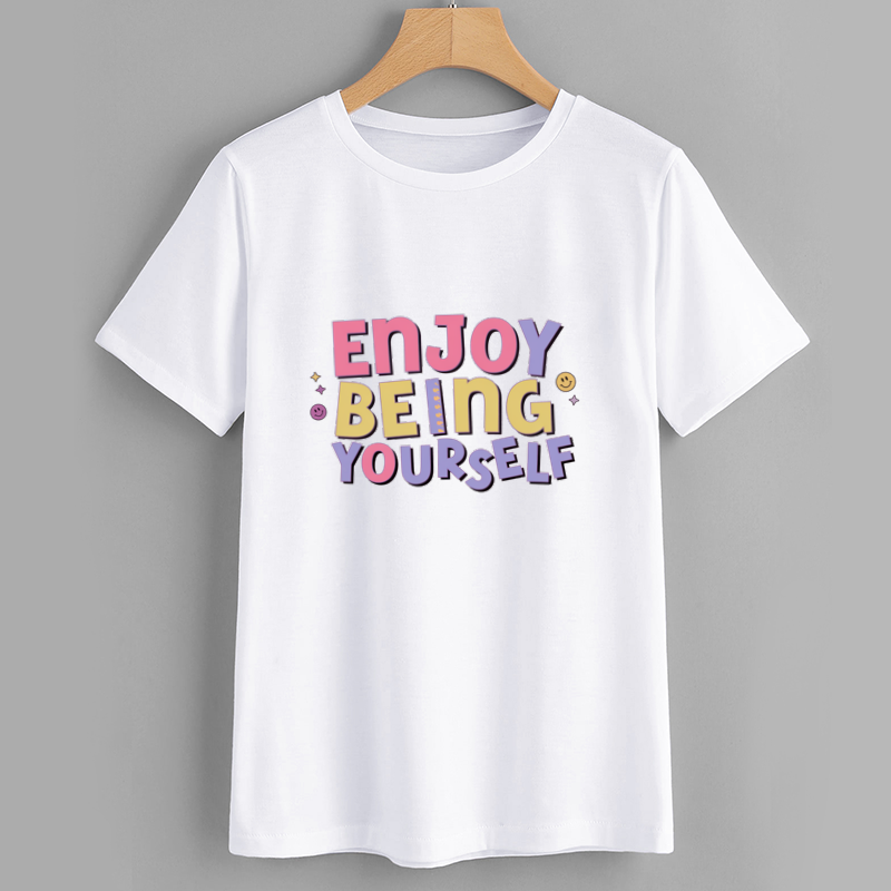 Enjoy Being Yourself Graphic T-Shirt
