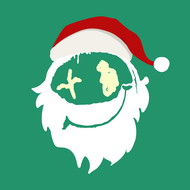 Smiley Face Christmas Top