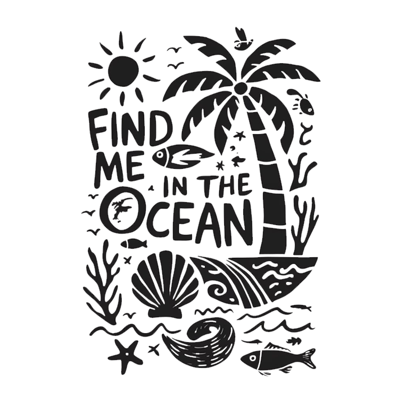 Ocean Adventure Graphic Tee - Beach Vibes T-Shirt
