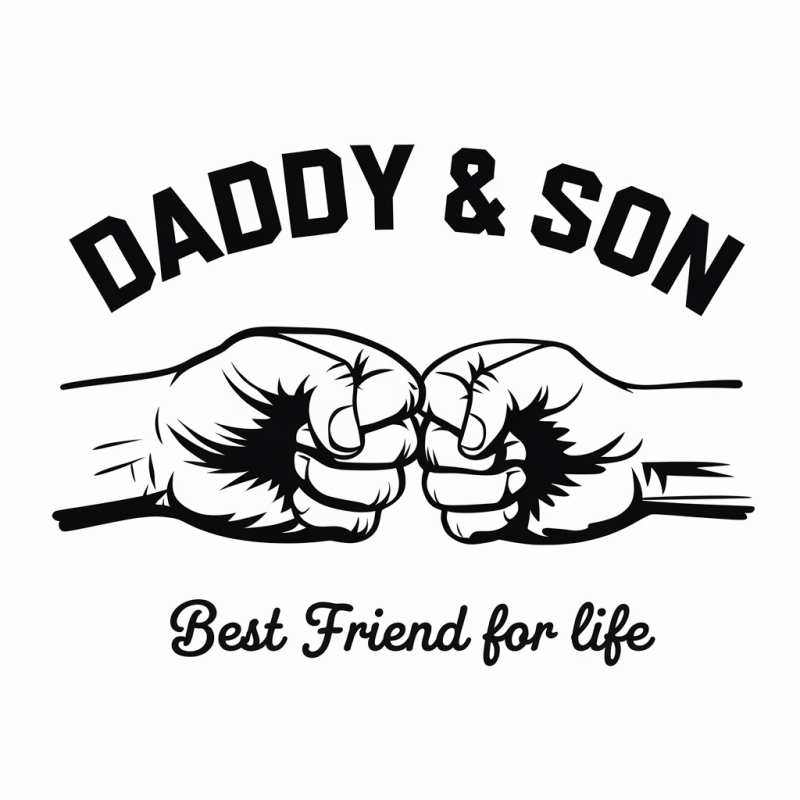 Daddy and Son Best Friend for Life T-shirt