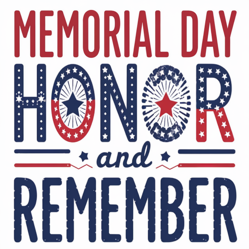 Memorial Day Honor and Remember T-Shirt
