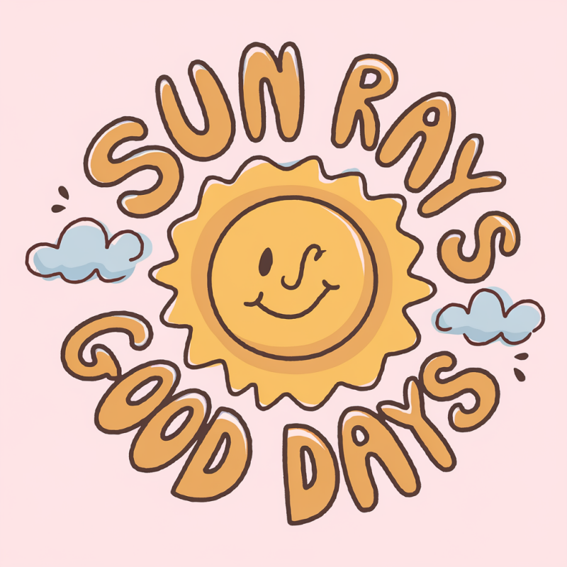 Sunny Cotton Graphic T-Shirt