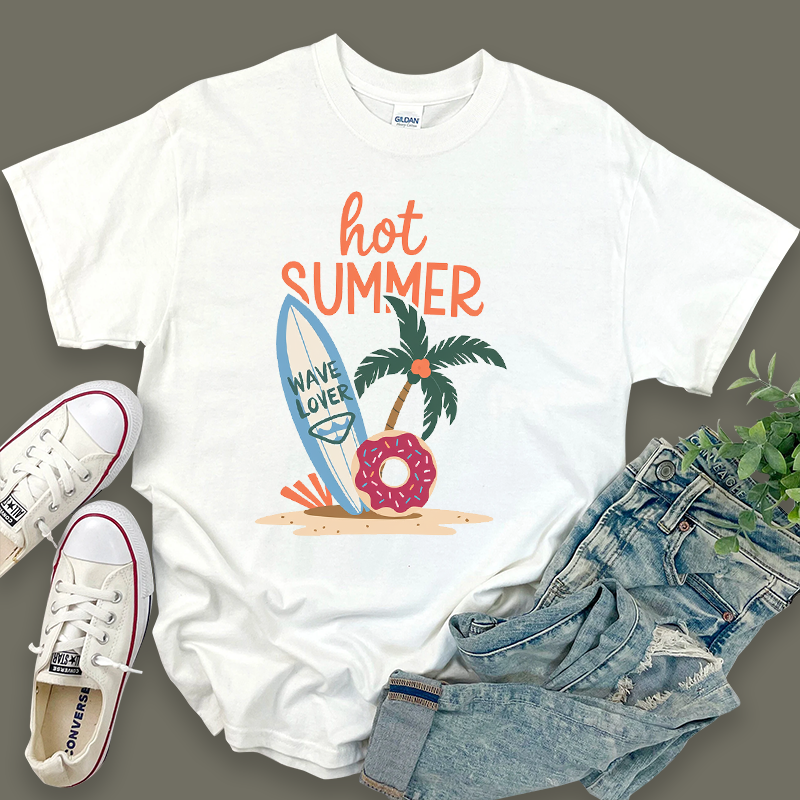 Hot Summer Graphic T-Shirt