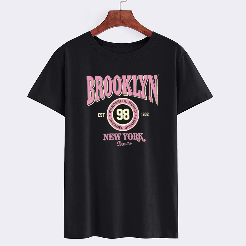 Brooklyn New York Graphic Tee - Vintage Print T-Shirt
