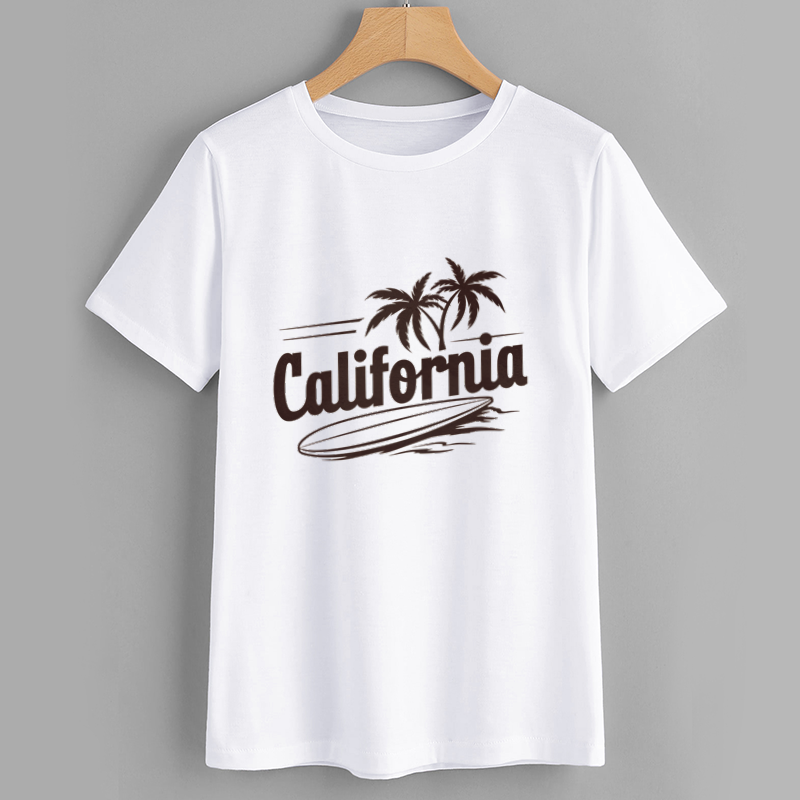 California Surf Graphic T-Shirt