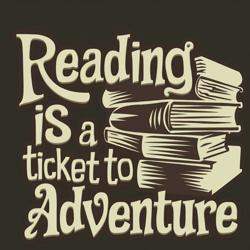 Reading Adventure Graphic T-Shirt