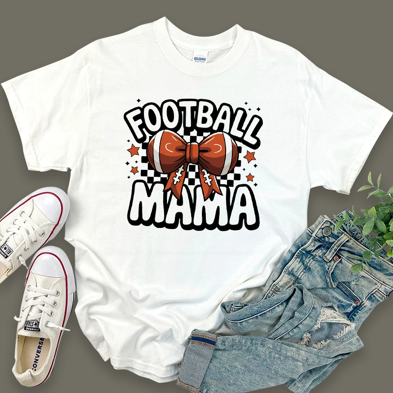 Football Mama Pattern Top