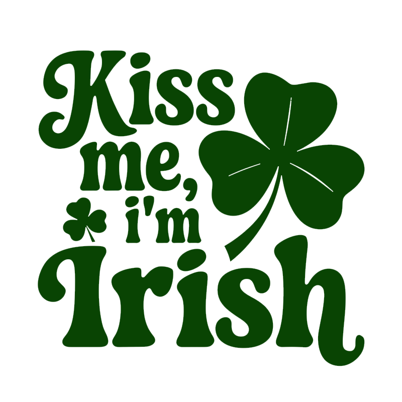 Kiss Me I'm Irish St. Patrick's Day Graphic T-Shirt