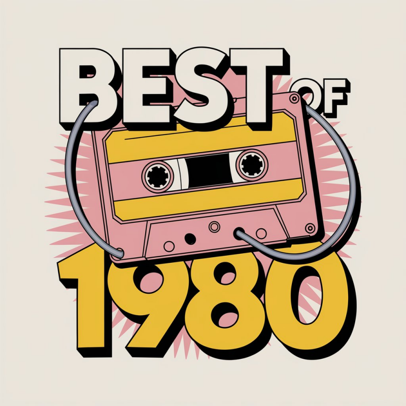 Retro Cassette Tape T-Shirt - Best of 1980