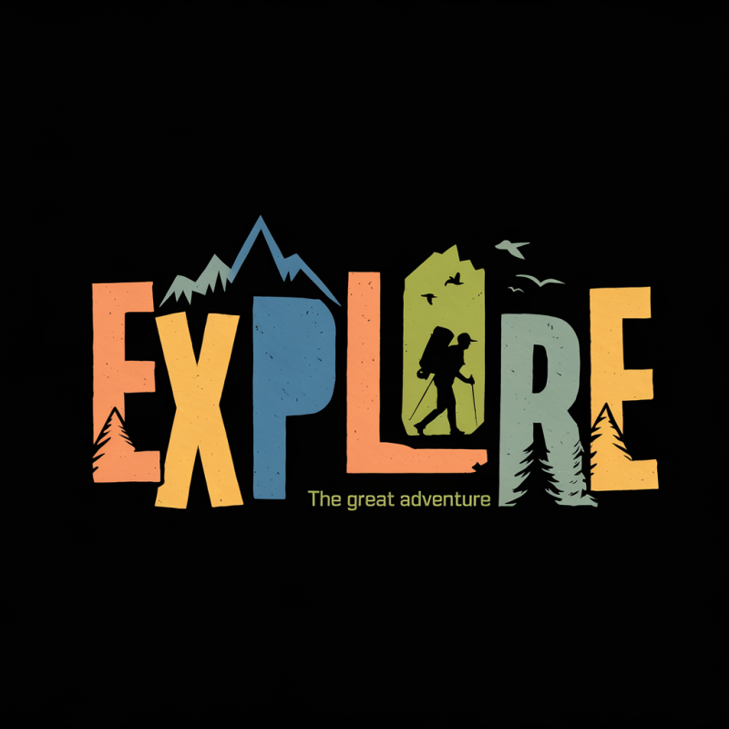 Explore Adventure Graphic T-Shirt