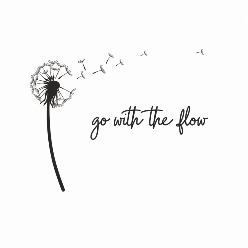Cotton Dandelion Printed White T-Shirt