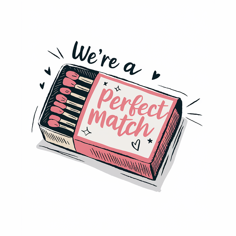 We're a Perfect Match Valentine's Day T-Shirt