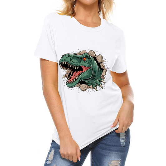 Casual Dinosaur Pattern T-Shirt
