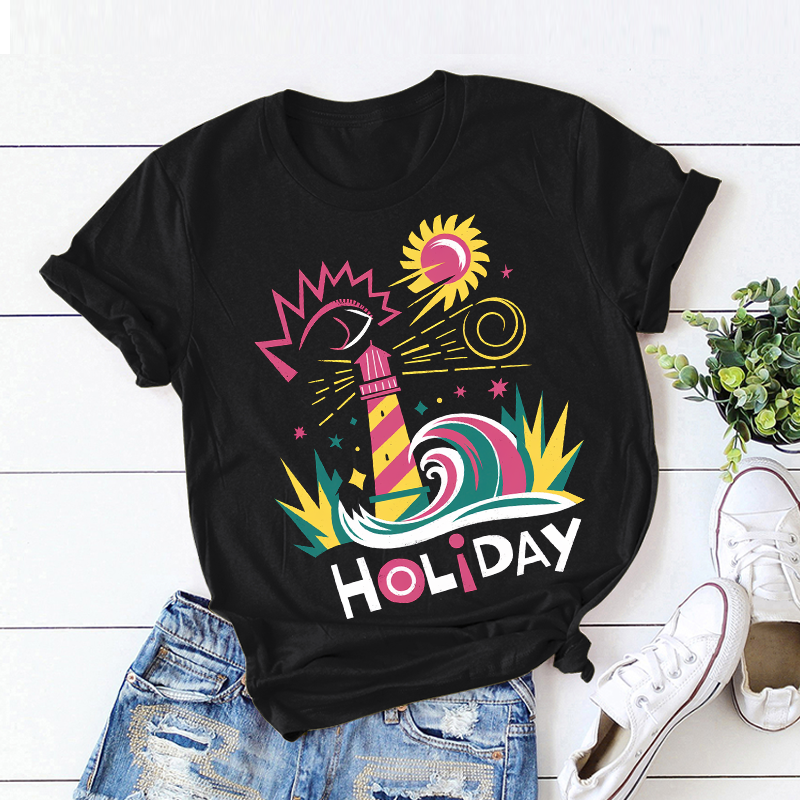 Holiday Lighthouse T-Shirt