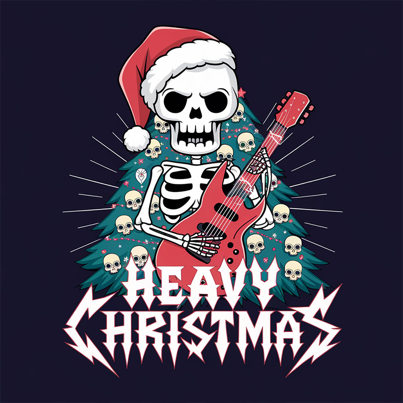 Heavy Christmas T-Shirt